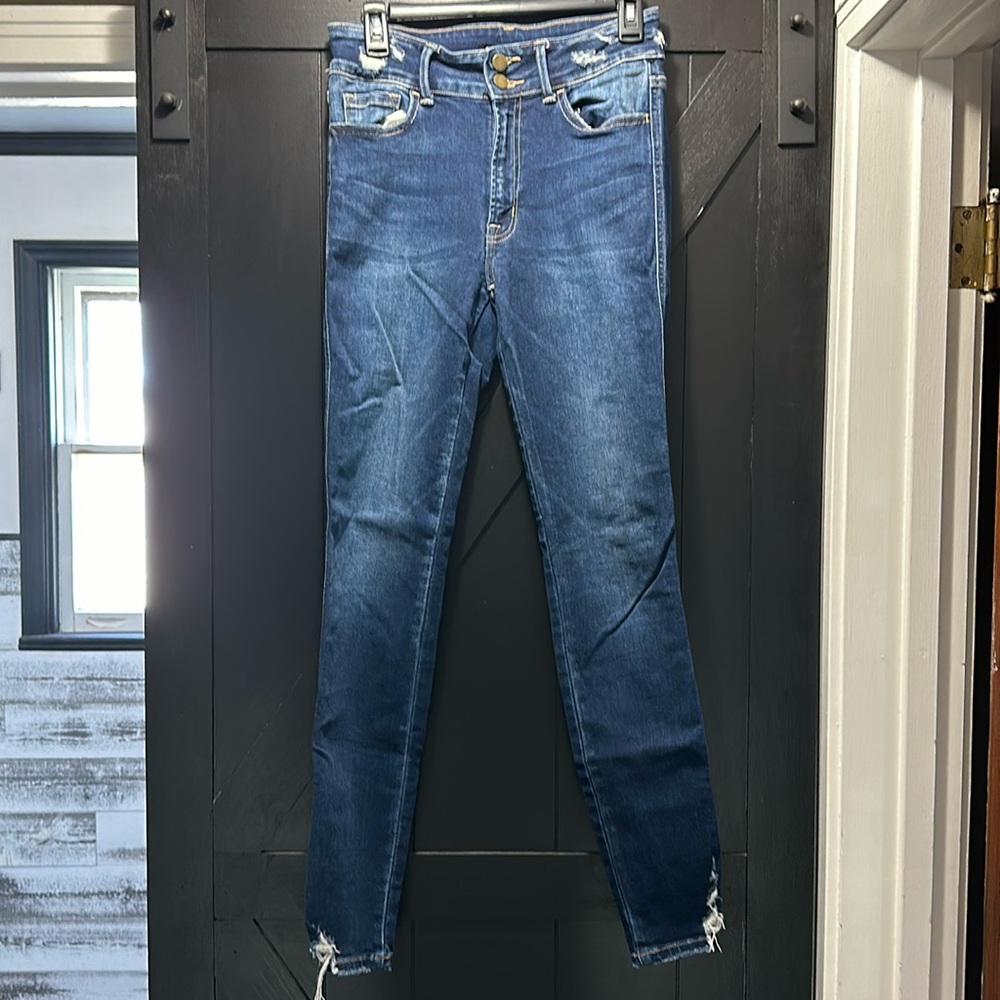 Flying Monkey high rise skinny jean